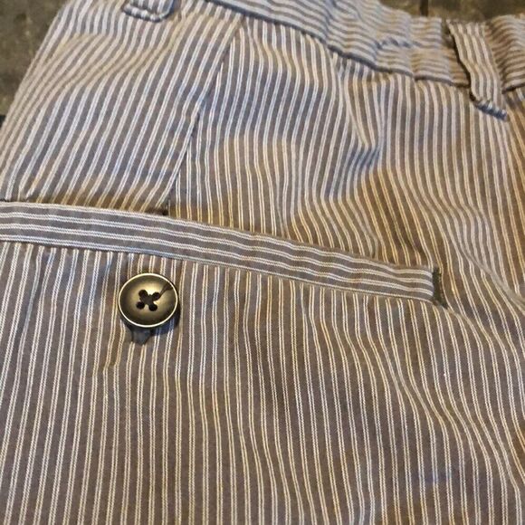 Foundry Supply Company Men’s Gray Stripe Chino Shorts size 52 - Picture 7 of 7